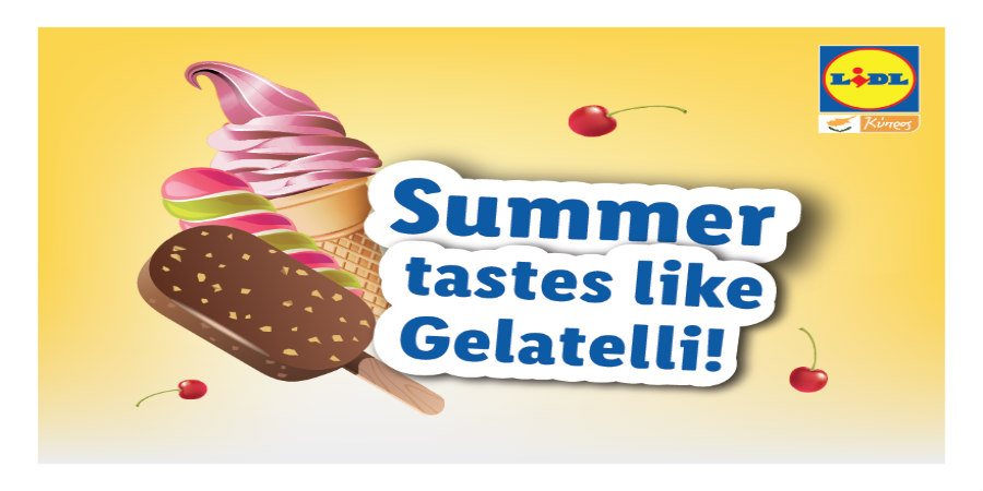 Το καλοκαιρινό ταξίδι του Lidl Vantastic έχει γεύση Gelatelli!